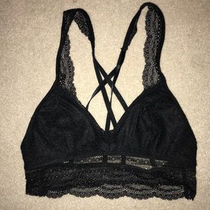 Black bralette